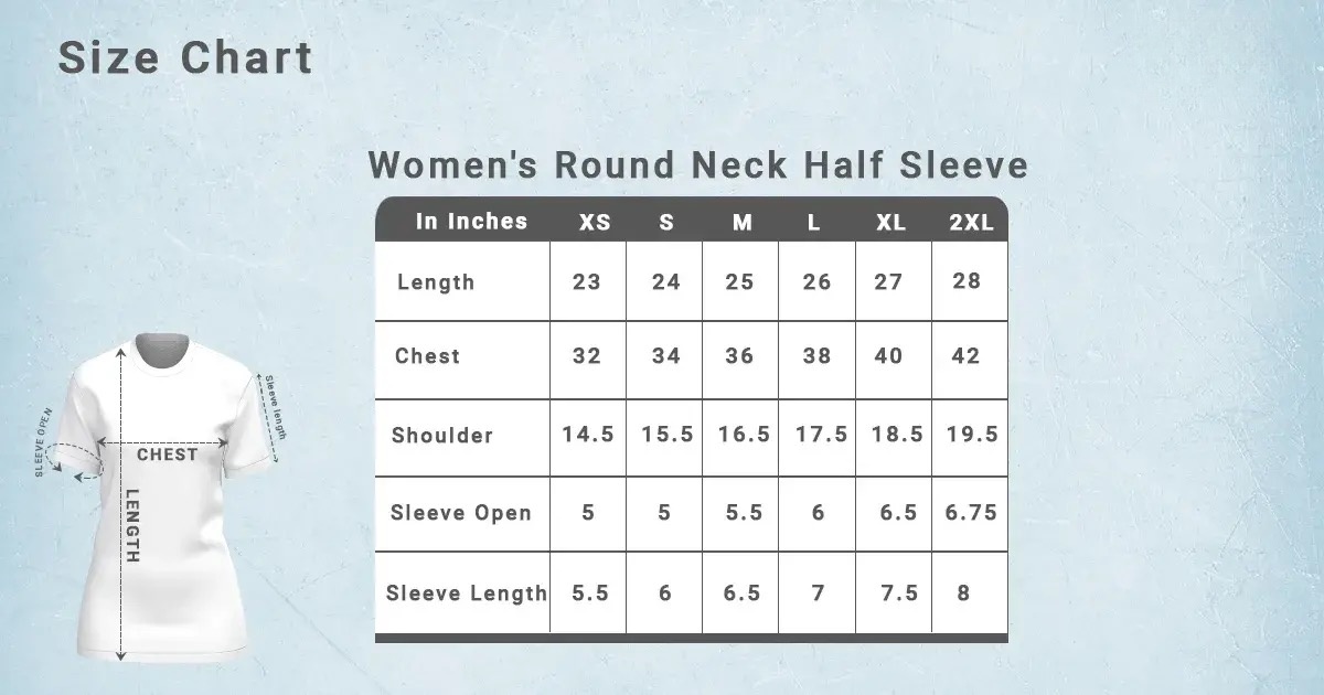 Women Size Chart