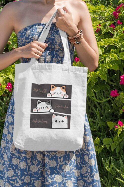 Cute Kitty Tote