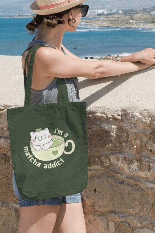 Matcha Vibes Tote Bag